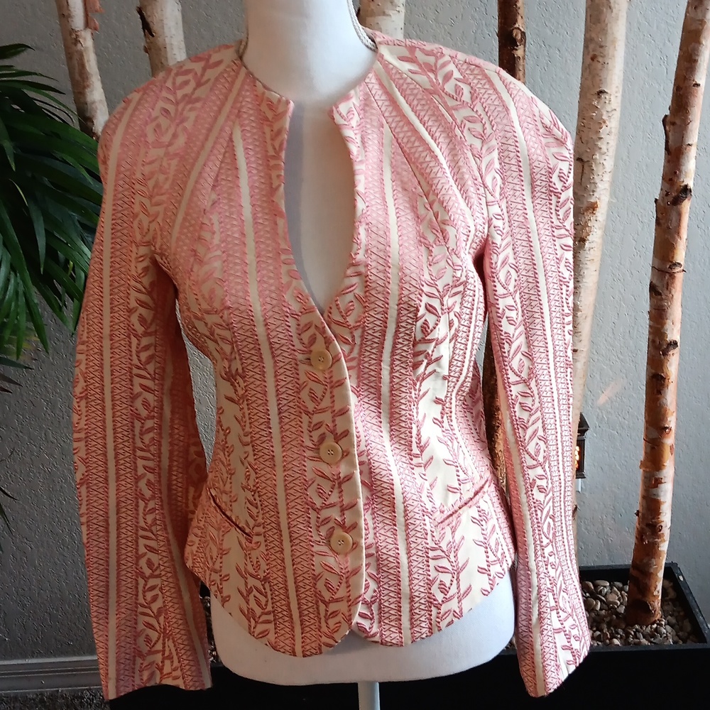 Vintage Nicole Miller Collection Blazer Jacket NWOT - Picture 5 of 13